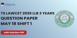 TS LAWCET 2026 LLB 3 Years Shift 1 Question Paper Available: Download Answer Key with Solutions